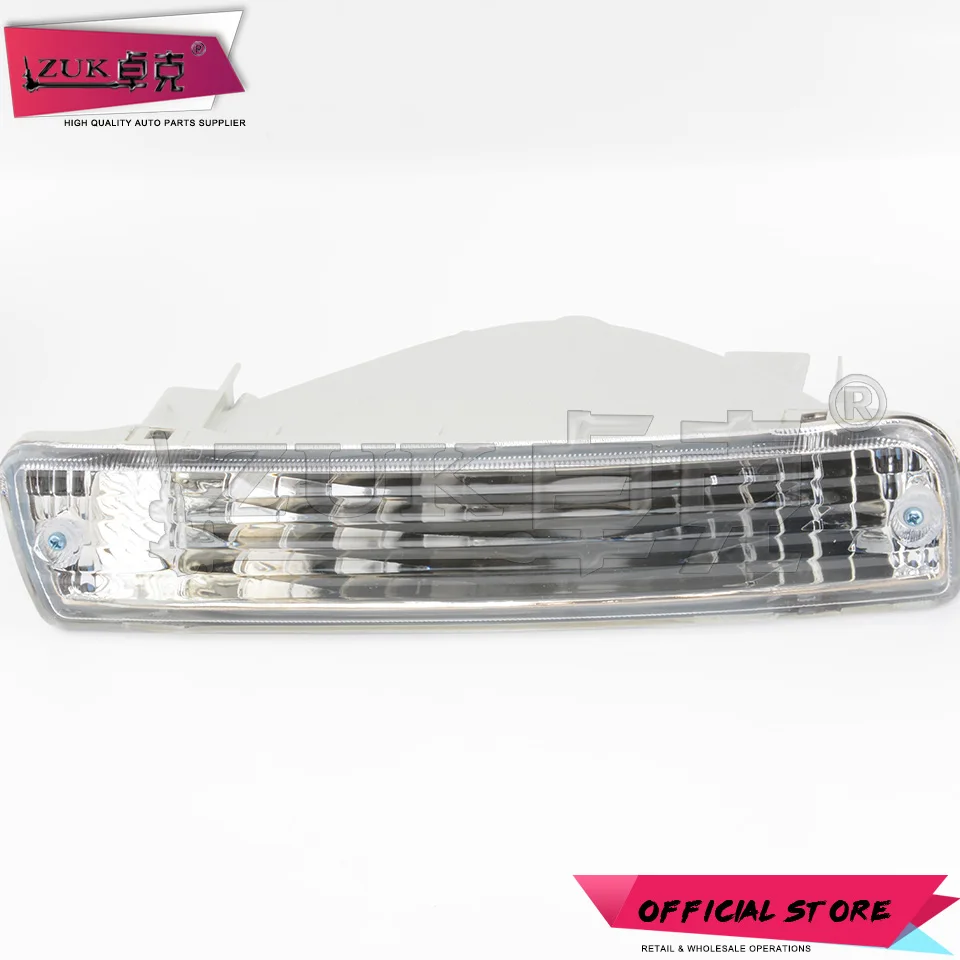 ZUK Front Bumper Turn Signal Lamp Light For TOYOTA LAND CRUISER 80 Series 1991 1992-1998 LC80 FJ80 FZJ80 HDJ80 HZJ80 4500 4.5L