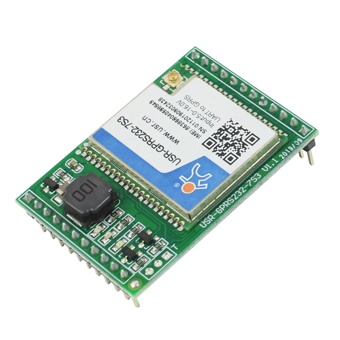 USR-GPRS232-7S3 Serial UART TTL ถึง GPRS/GSM/EDGE โมดูล Httpd Client สนับสนุนสูงแบบบูรณาการโมดูล GPRS