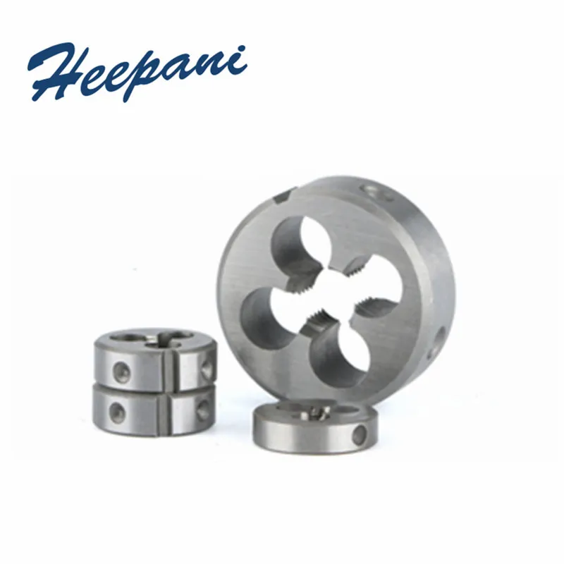 

10pcs M1 M1.2 M2 M3 M4 M5 M6 M8 M10 Round Thread Dies Circular Hand Cutting Dies Tool Round Screw Die Threading Accessories
