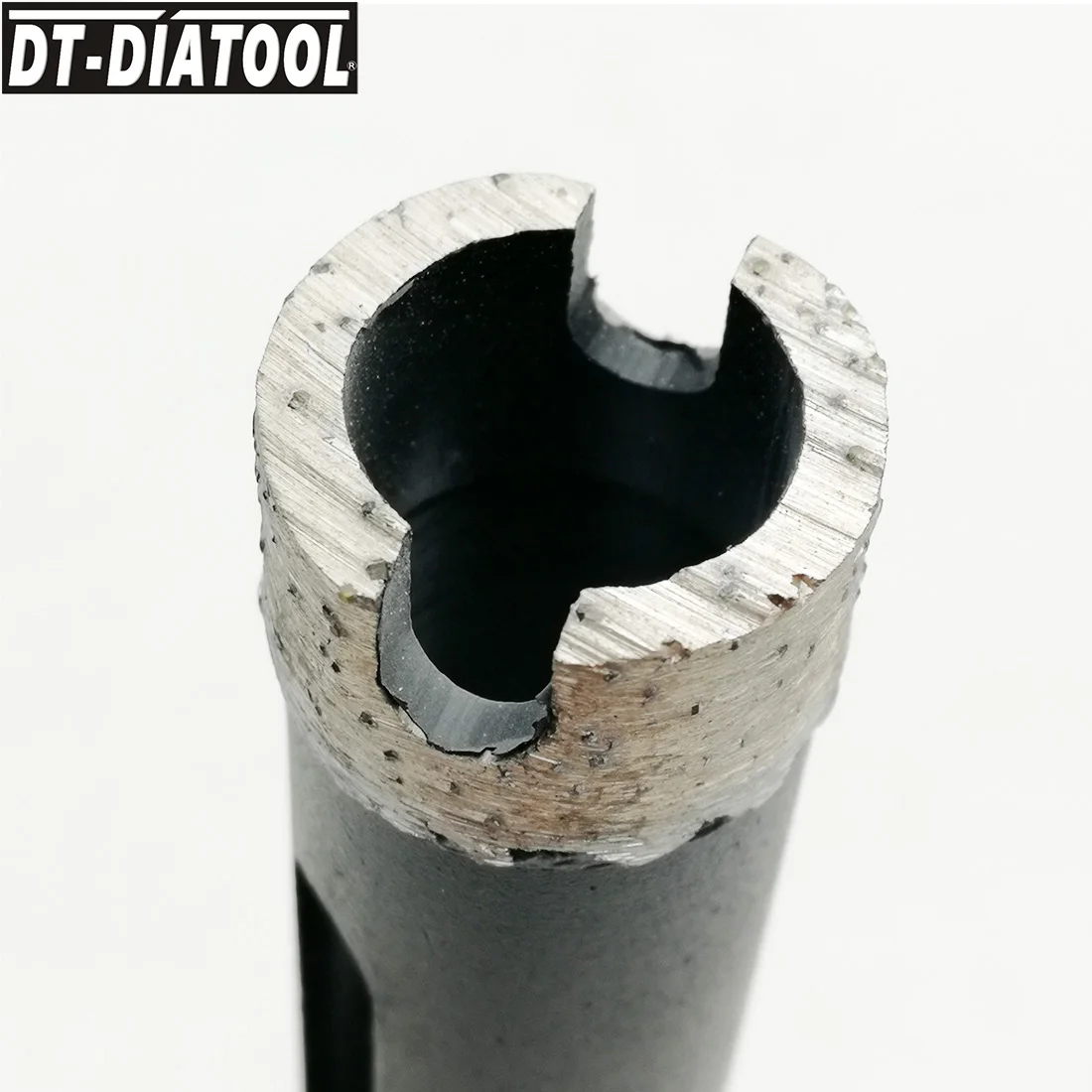 DT-DIATOOL 2 adet M14 Dia 18mm lazer kaynaklı elmas kuru karot sondaj Bit sert granit mermer matkap ucu taş beton delik testere