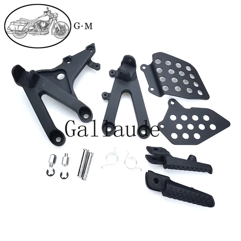 Motorcycle Front Footrest Foot Pegs Set For Honda CBR600RR CBR600 RR 2007 2008 2009 2010 2011 2012 2013 2014 2015 2016 2017 2018