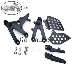 Motorcycle Front Footrest Foot Pegs Set For Honda CBR600RR CBR600 RR 2007 2008 2009 2010 2011 2012 2013 2014 2015 2016 2017 2018