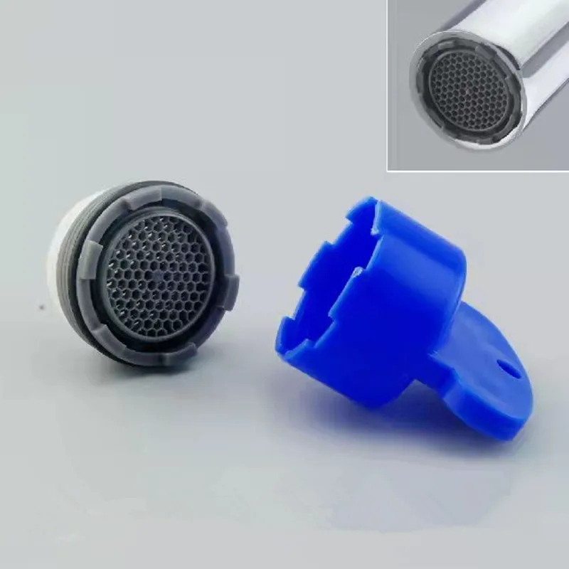 16 18 22 24 To M22  Kitchen Faucet Aerator Outlet Filter and Hidden Faucet Adapter With Wrench Bubbler Water Purifier Connectors