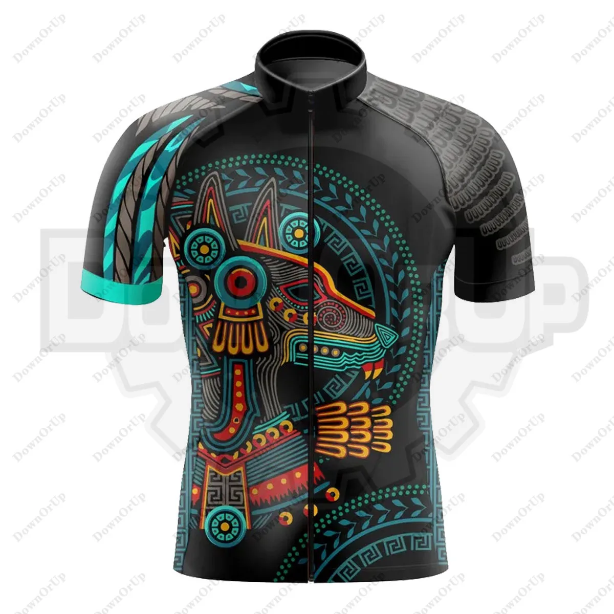 MEXICO Men\'s Cycling Clothing Uniform For Cyclist Short-sleeved Jersey Summer Mountain Road Biking Cycling Jersey