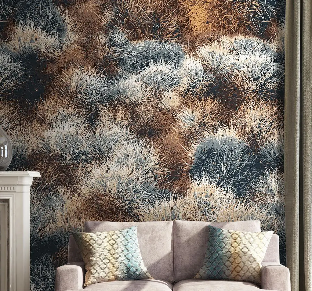 

Пользовательские 3D обои домашний декор трава сорняки фото обои украшения настенная живопись настенные обои наклейка для гостиной