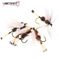 Vampfly-señuelo de pesca con mosca, cebo de pesca con mosca real Coachman, moscas secas para trucha, Galgo, Char, 10 unids/paquete