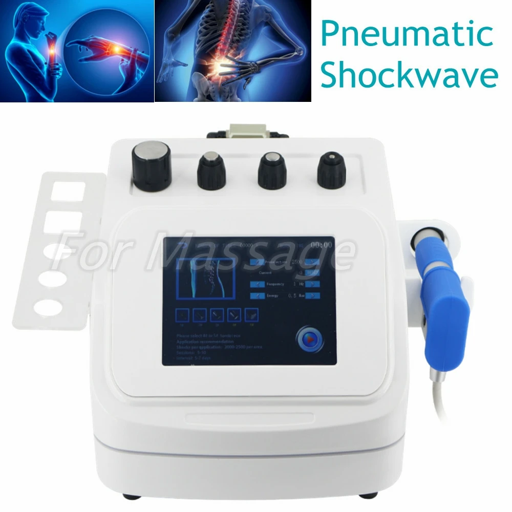 

External Shockwave Therapy Machine Pneumatic Shock Wave Device Effectively Treat ED Dysfunction Relieves Pain Body Massager