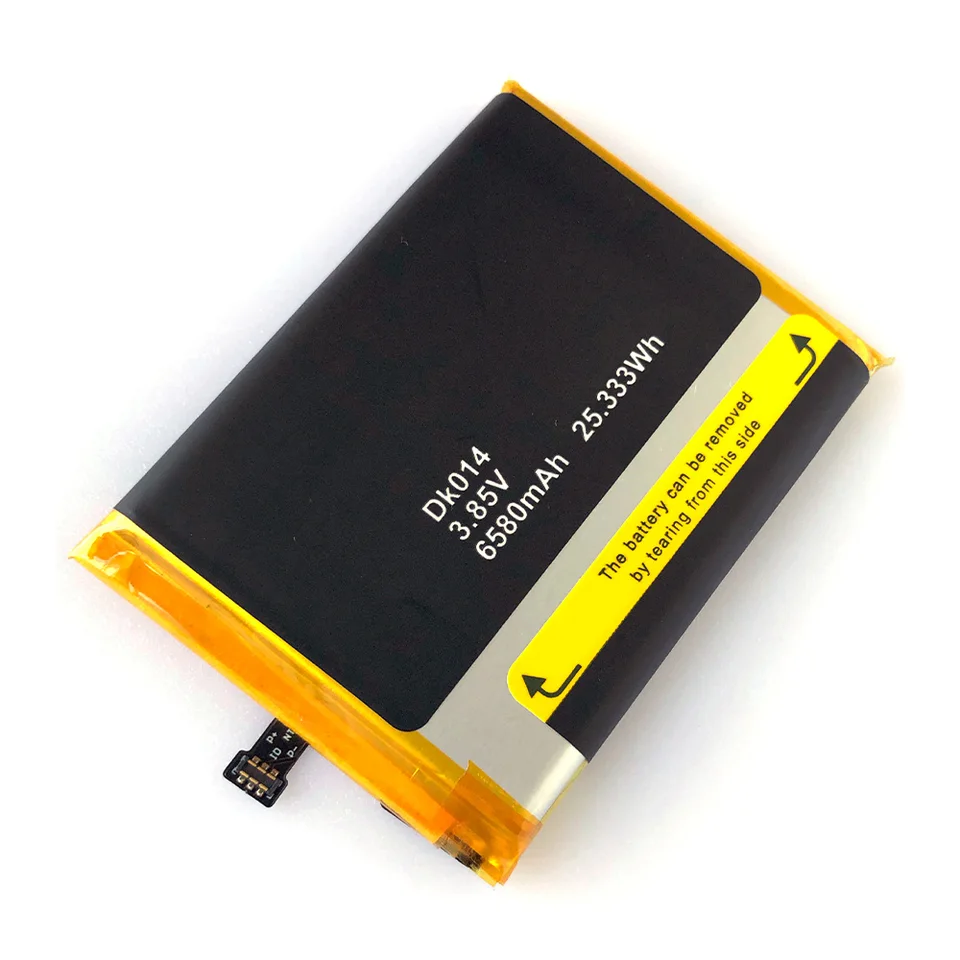 Batería original de alta calidad 6580mAh DK014 para Blackview BV9800 Pro, repuesto para teléfono móvil 2