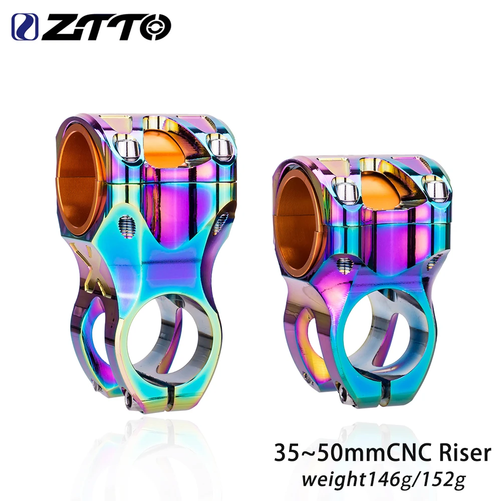 ZTTO MTB 50 mm Vorbau CNC 35 mm 31,8 mm Lenker Fahrrad Ultraleicht 0 Grad Aufstieg Langlebig DH AM Enduro 28,6 mm Gabelschaft Mountainbike – Detail 26