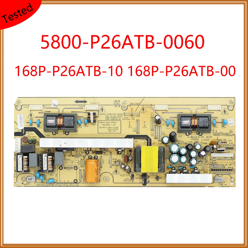 

5800-P26ATB-0060 168P-P26ATB-10 168P-P26ATB-00 Original Power Supply TV Power Card Original Equipment Power Support Board For TV