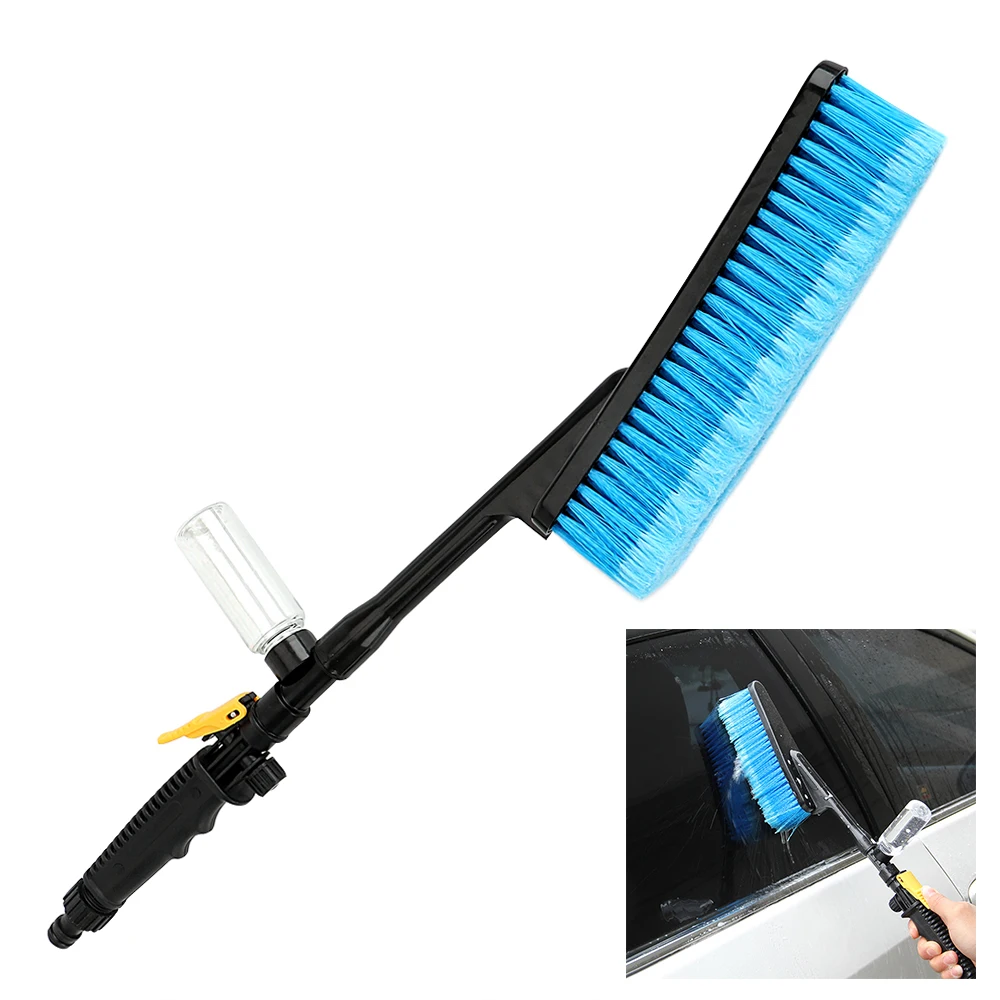 

Car Wash Brush with Bottle Foam Washer Gun Handle Auto Care Cleaning Tool Truck Caravan Off Road 4x4 SUV Motorcycle Accessories