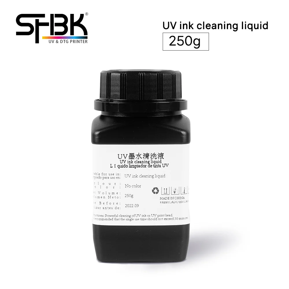 

250g UV ink powerful cleaning liquid suitable for Epson L1800 R1390 L805 L800 P400 R2000 printer with UV ink to clean the head