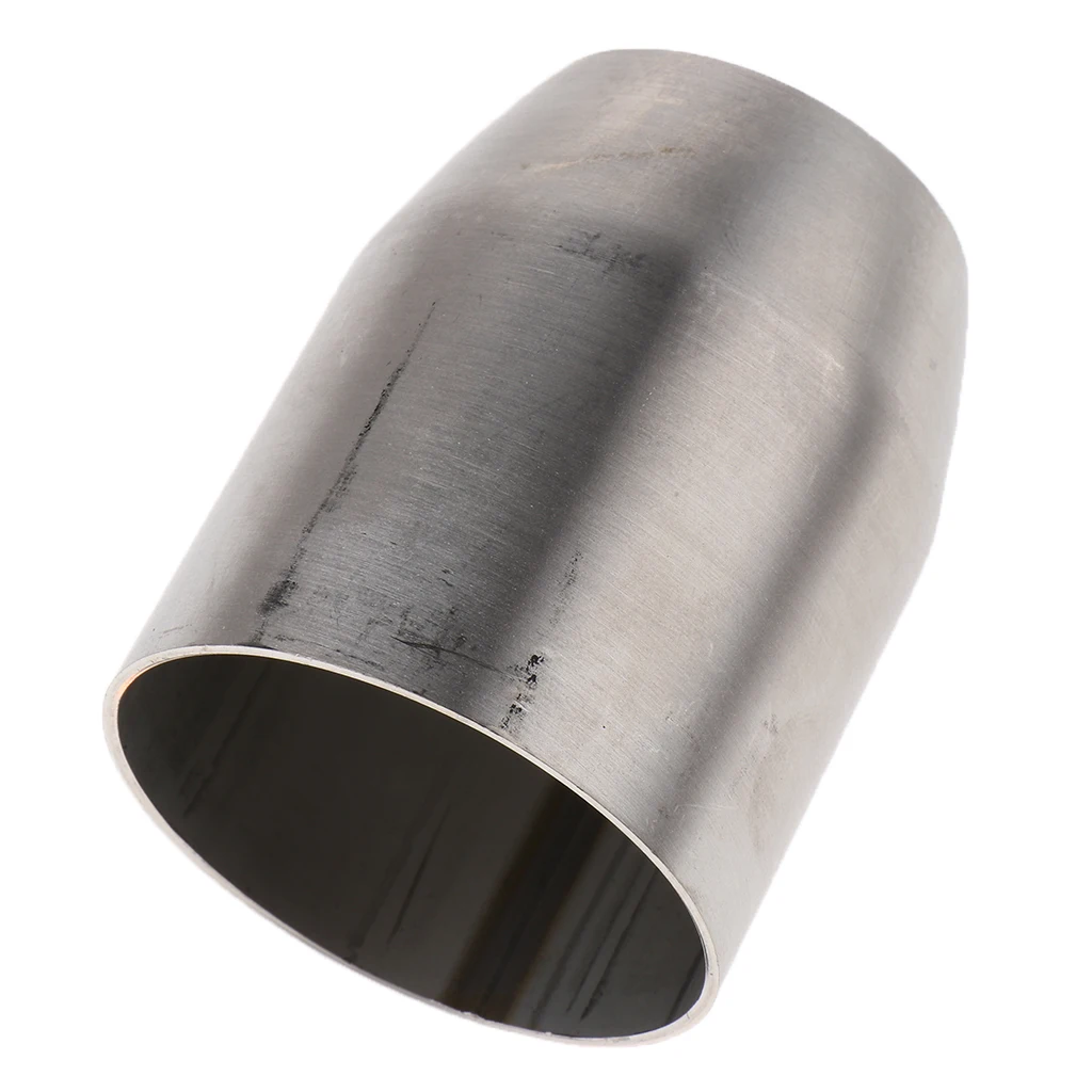 2.0 to 1.5 inch / 51mm to 38 mm Motorcycle Exhaust Pipe Adapter Reducer Connector Joining Sleeve for Suzuki Exhaust Reducer Pipe