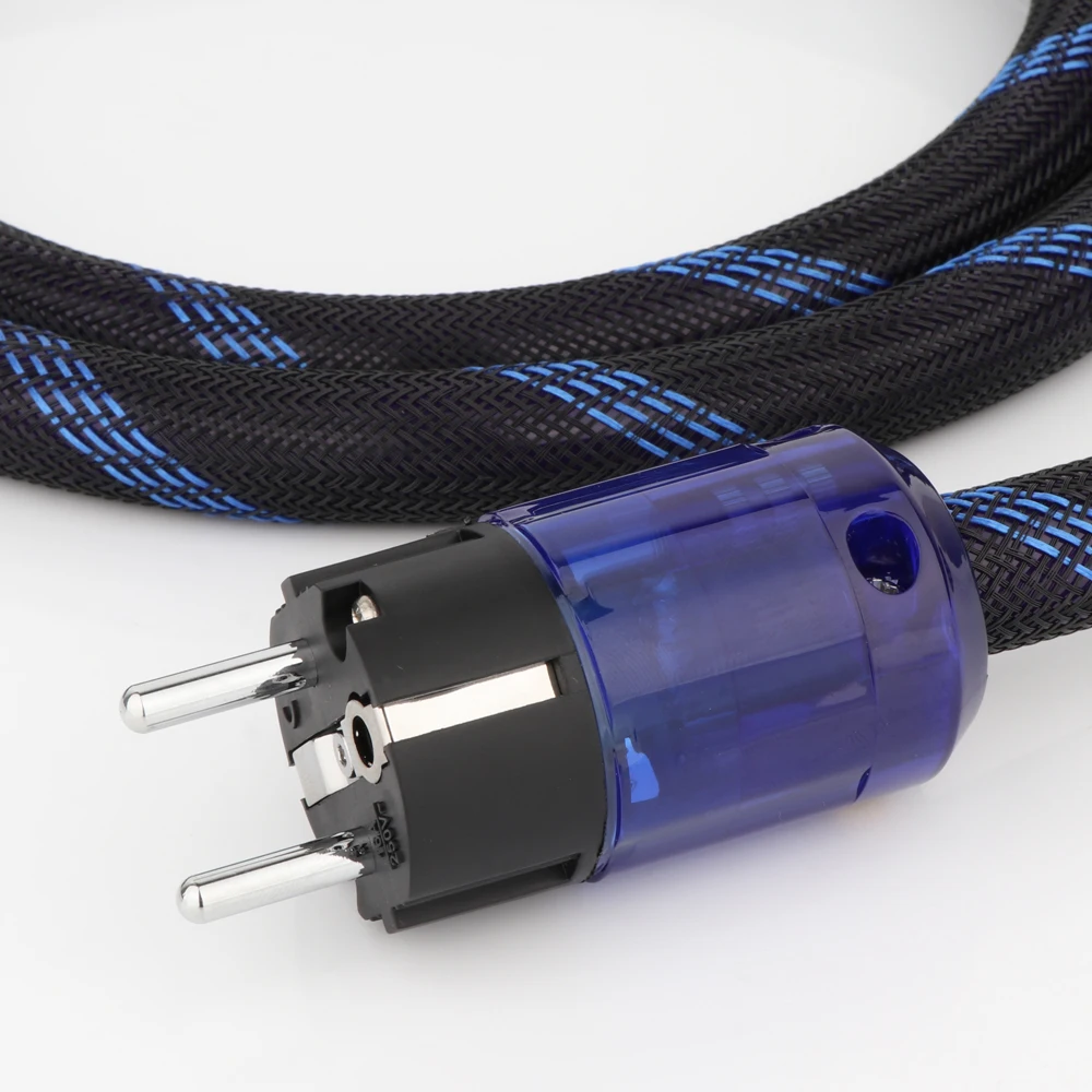 

Кабель питания Preffair 10AWG, аудиофильский кабель питания с вилкой европейского стандарта P-037 с покрытием Rhoium и разъемом IEC