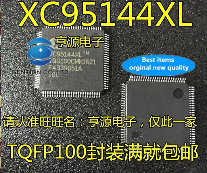 5PCS XC95144XL-TQ100 XC95144XL-10TQ100C QFP100 microcontroller in stock 100% new and original