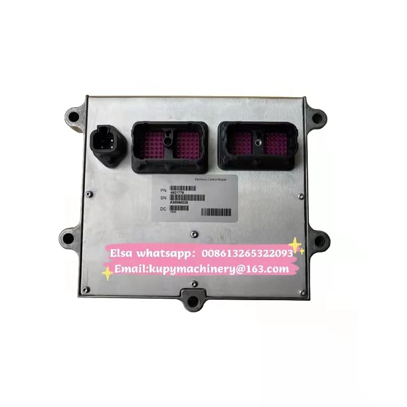 KUPY Engine Controller Genuine Cummins Controller ECU For  Komatsu PC200-8 Loader WA470-6 WA450-6  WA470-5 600-461-1400 4921776