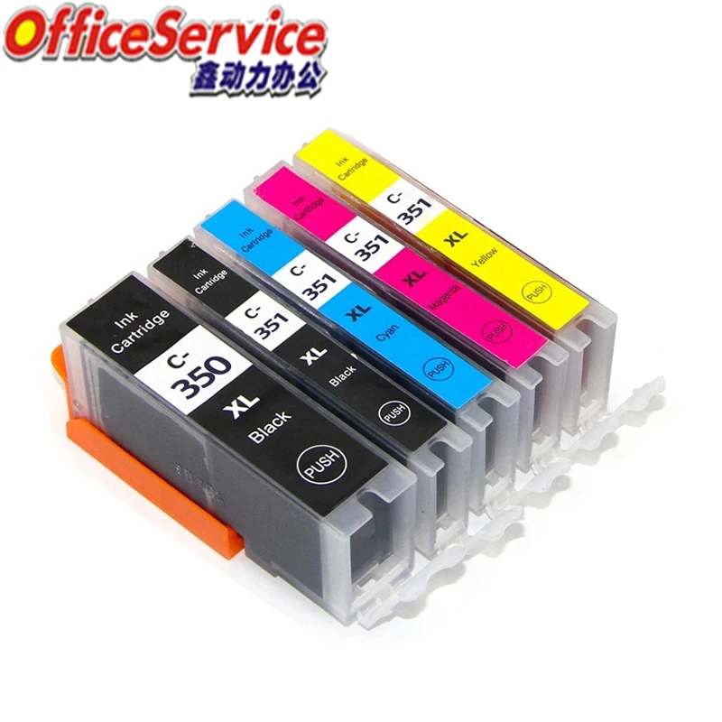 PGI350XL PGI351 BCI-350 Ink Cartridge Compatible For Canon,suit for iP7230 MX923 IX6830 MG5430 MG5530 MG5630 MG7530 printer