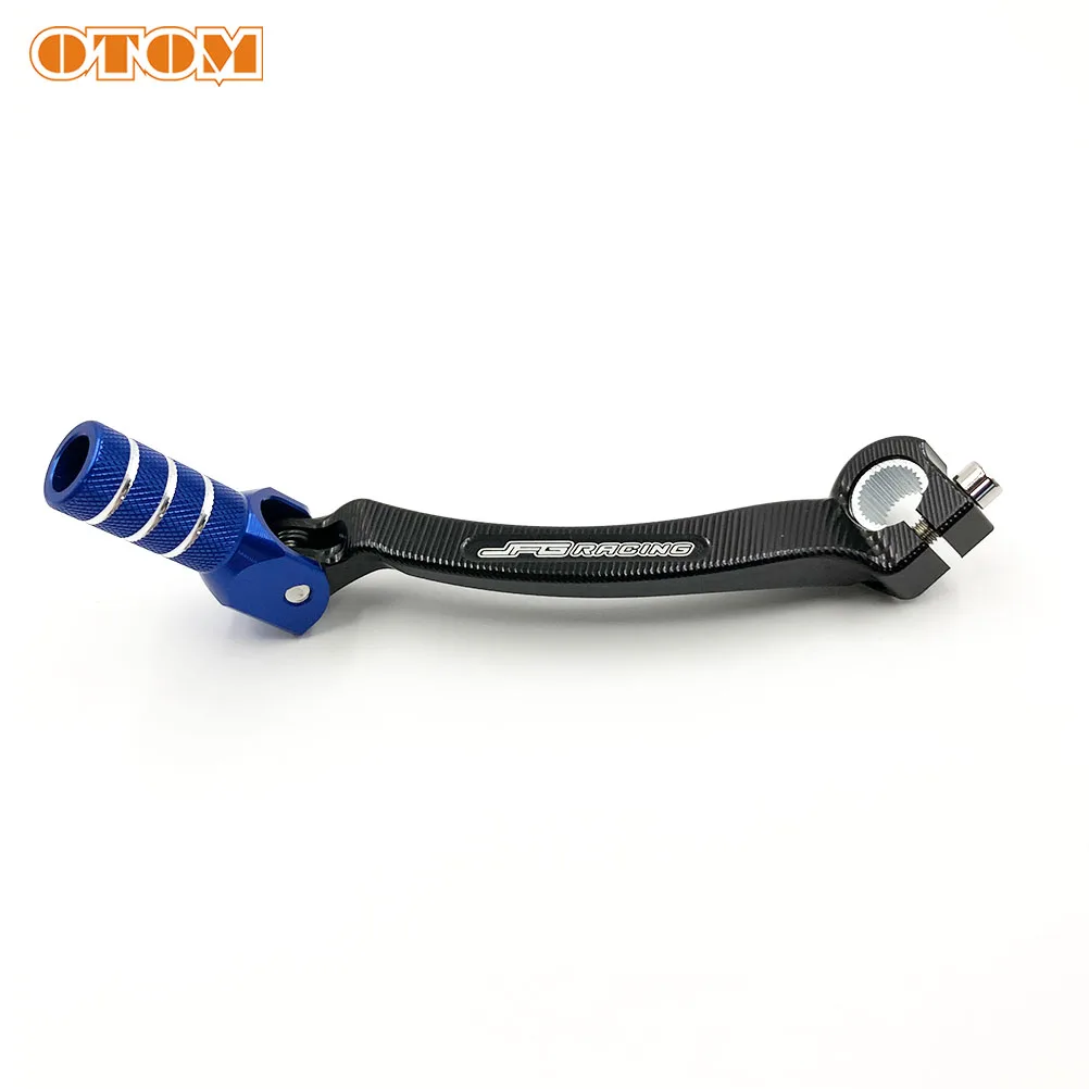 OTOM Off-Road Motorcycle CNC Gear Shift Shaft aluminium składane ramię pedał dźwignia zmiany biegów dla YAMAHA YZF YZ250F YZ450F 2014-2016