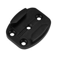 Aluminum CNC Black Flat Surface Tripod Mount Adapter with1/4 Screw Hole for GoPro Hero 8 black For Sony Nikon Sjcam EKEN Garmin