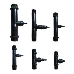 Different size PVDF Material Venturi injector  Ozone mixing,Venturi Tube for water and gas mixing,