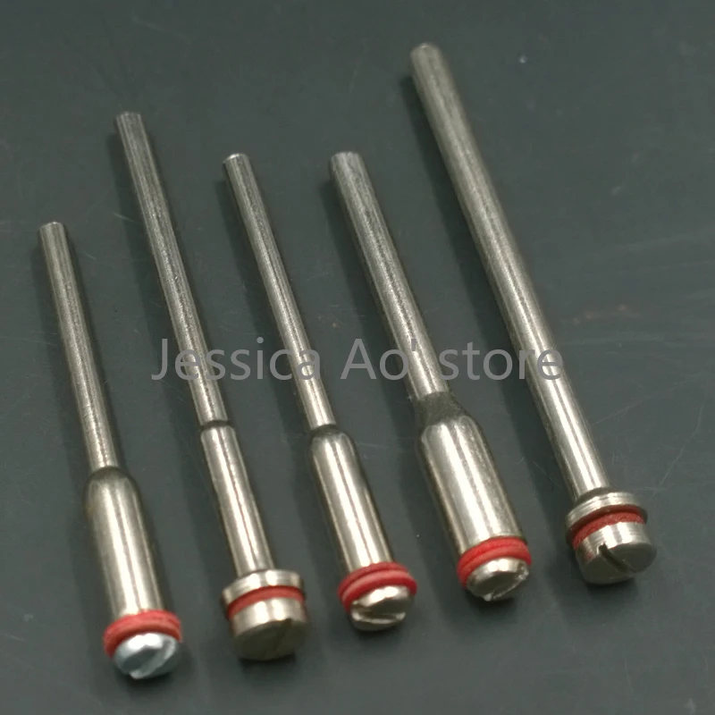 15pcs Power Tools Saw Blade Shank 2.35mm/3mm Grinding Plate Connecting Rod DIY Polishing Tools Sanding Paper Clamp Bar