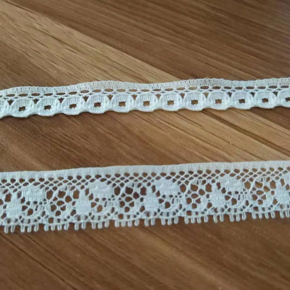 

100 Yards Polyester Lace Ribbon Fabric Webbing for Sewing Lovely Gift Packing Wholesale Material Decorative Craft Supplies