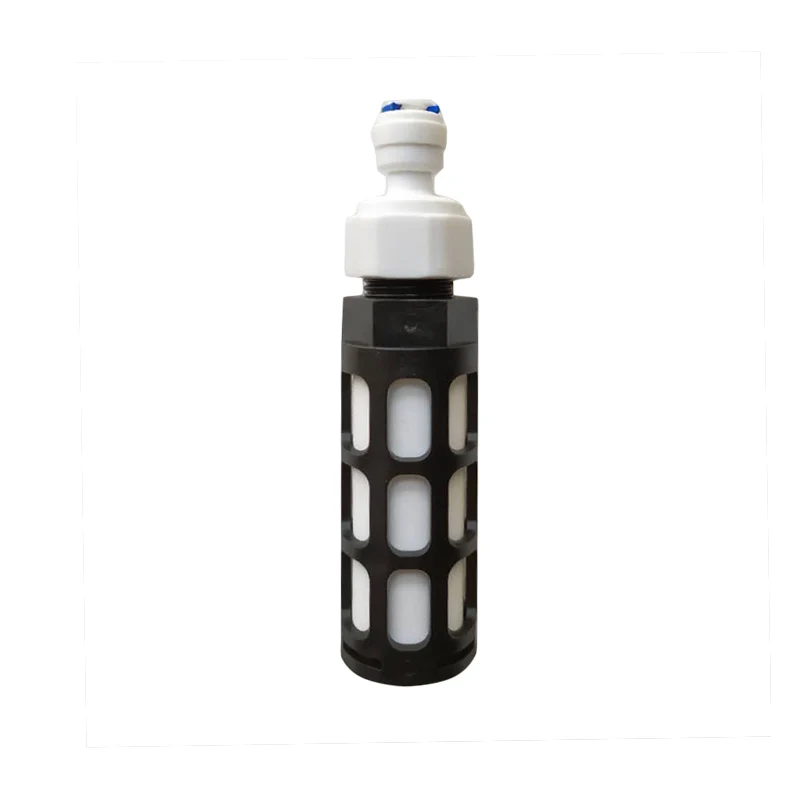 

water filter for pump and water sprayer misting system with PP contton filter inside slip lock for 1/4 inch water hose