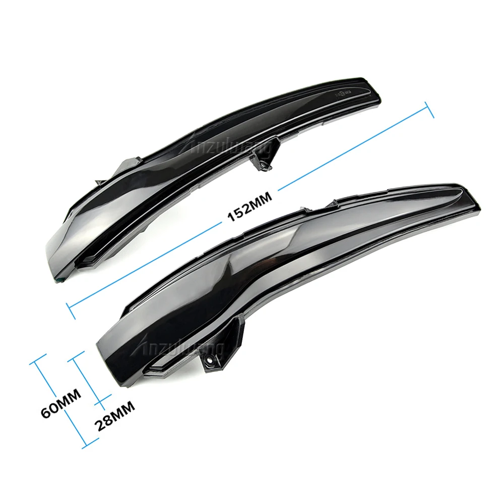 2pcs Dynamic Blinker For Mercedes Benz C E S GLC W205 X253 W213 W222 V Class W447 LED Turn Signal Light Side Mirror Indicator