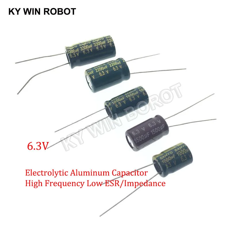 2-50 قطعة 10V 16V 25V 35V 50V عالية التردد منخفضة ESR الألومنيوم مكثف 100 فائق التوهج 220 فائق التوهج 330 فائق التوهج 470 فائق التوهج 680 فائق التوهج 1000 فائق التوهج 1500 فائق التوهج 2200 فائق التوهج 3300 فائق التوهج