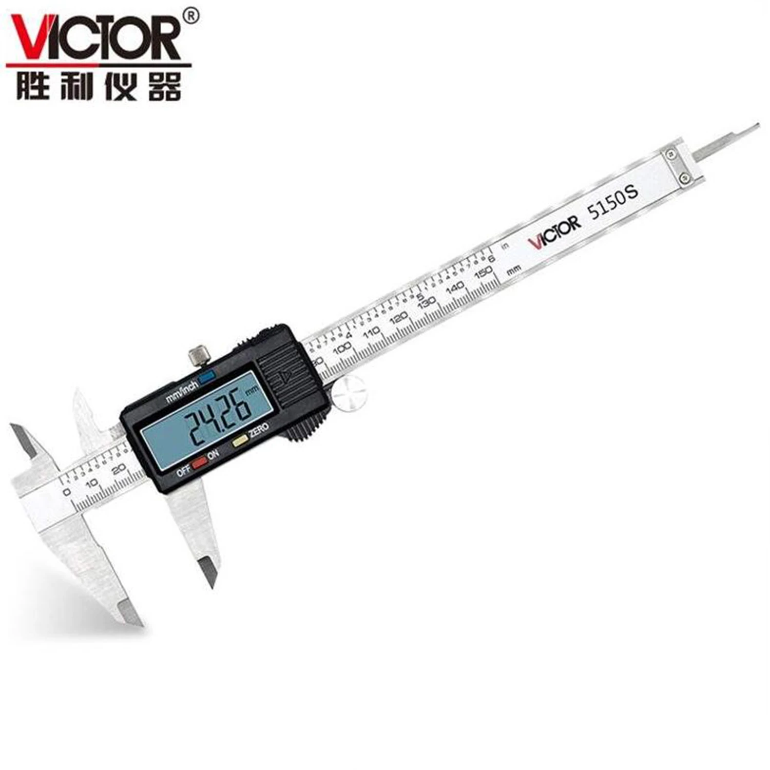 VICTOR 5150S 5200S 5300S Precision Digital Vernier Calipers Electronic Digital Carbon Fiber Gauge Height Instruments Micrometer.