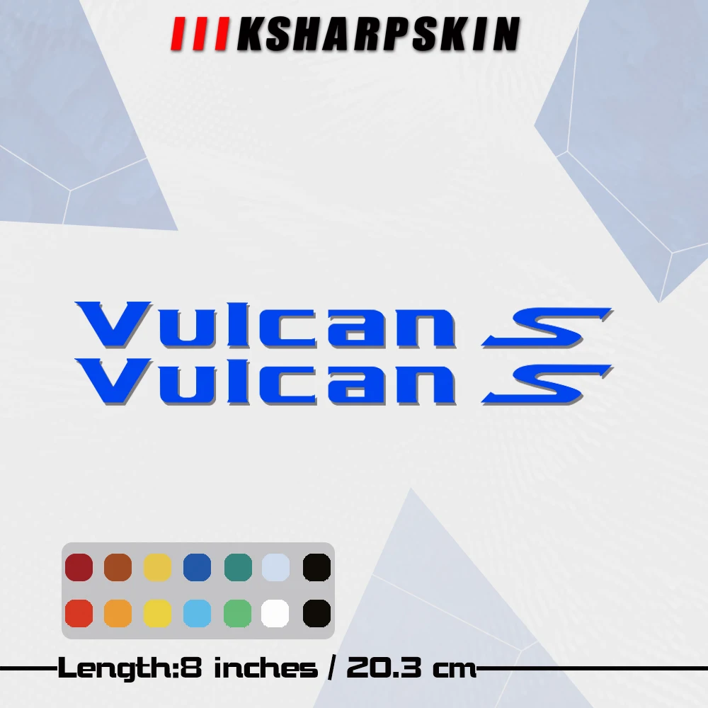 

Motorcycle accessories reflective logo waterproof decals modified cool car stickers suitable for KAWASAKI VUICANS vuican s