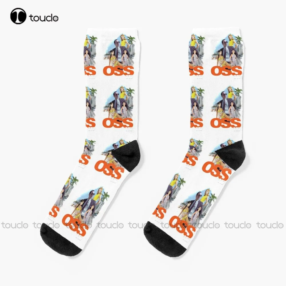 

Oss 117 Socks Gym Socks Christmas Fashion New Year Gift Unisex Adult Teen Youth Socks 360° Digital Print Hd High Quality Custom