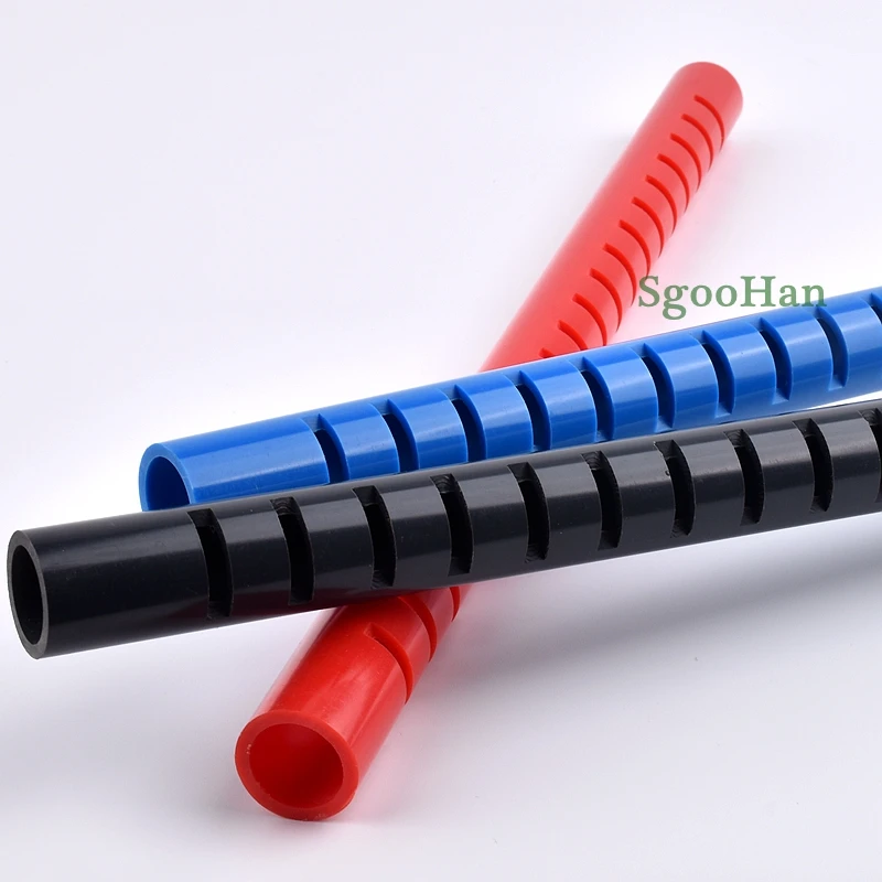 1pc 20~50mm PVC Aquarium Fish Tank Aeration Tube Garden Drip Water Downcomer Cess-Pipe Filter Accessories Drain Deluge Rain Pipe