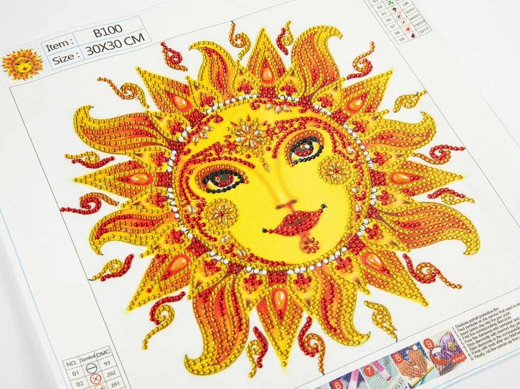 30x40cm DIY 5D Mosaic Yellow Goddess Part Drill Special Shape Diamond Resin Painting Kit Rhinestone Drawing Home Room Gift