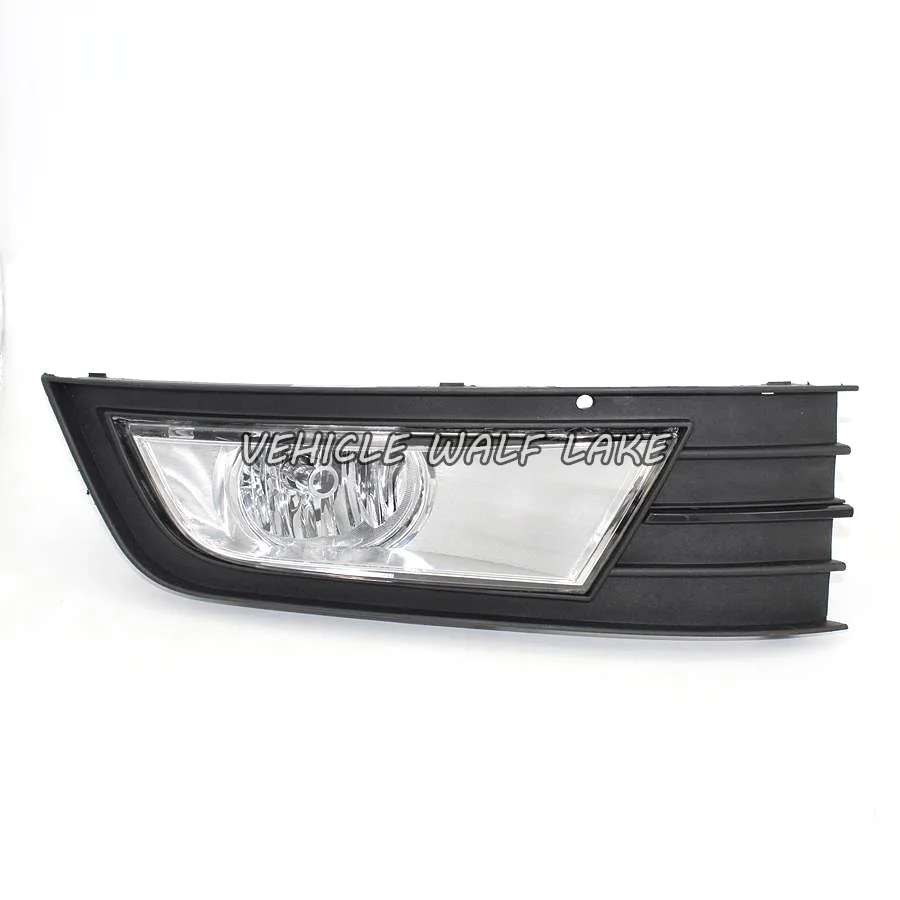 For Skoda Octavia A7 2013 2014 2015 2016 2017 Car-styling Front Halogen Fog Lamp Fog Light And Grille Cover