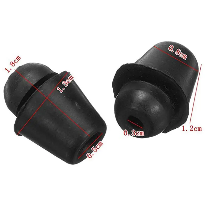 2Pcs Auto Door Anti-shock Cushion Gasket Rubber Dampers Buffer Pad for Car Door Shock Absorber Stickers