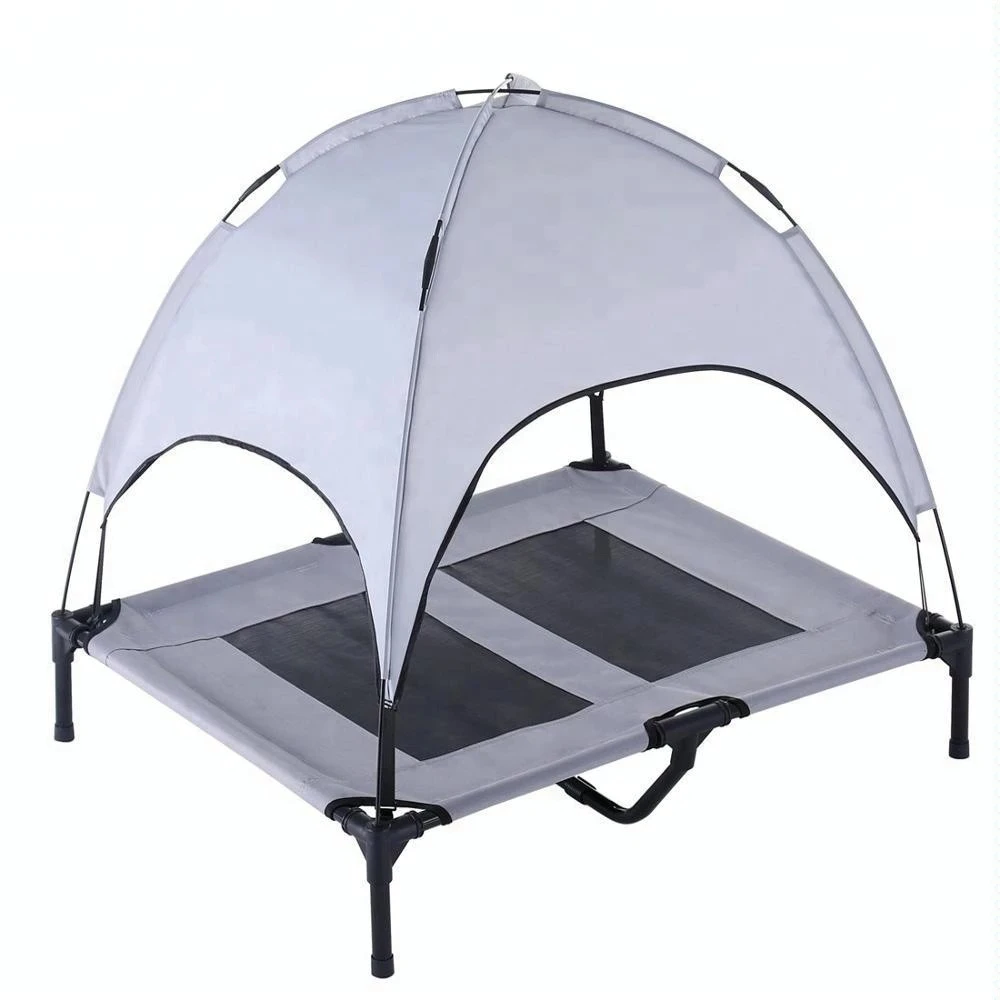 

Ceiling Elevated Bed Pet Bed Sun Shading March Bed Outdoor Pet Tent Breathable Double Layer Reinforced Load Bearing Tent