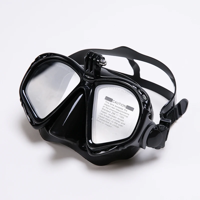 Professional underwater diving mask scuba diving goggles are suitable for  small sports camera all dry glasses