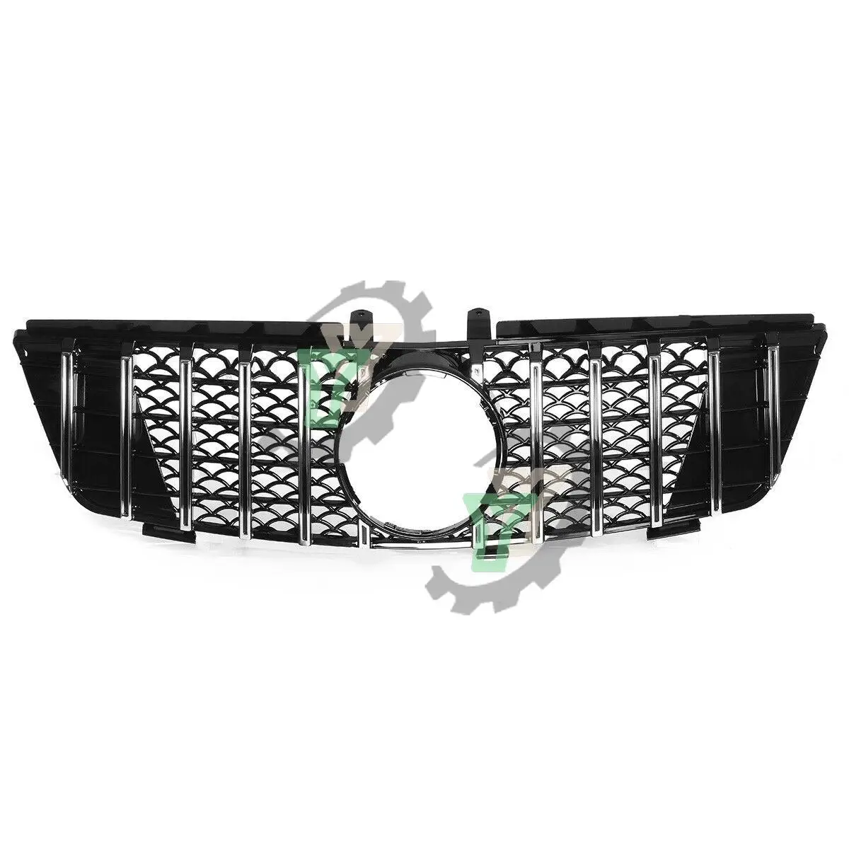 For Mercedes-Benz W164 ML class ML320 ML350 ML500 ML550 2005 2006 2007 2008 front bumper grille modified GT R style racing grill