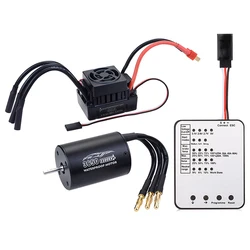 New Waterproof 3650 2300KV 3100KV 3900KV Brushless Motor 60A ESC for Tamiya Traxxas Slash Bandit Redcat 1/10 RC Car Truck Parts