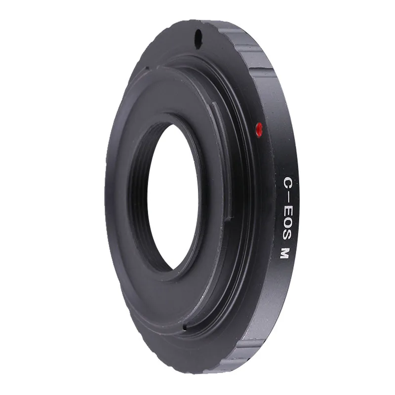 C-EM Adapter For C mount 16mm 1/2" CCTV lens To Canon EF-M EOS M M3 M5 M10 Camera
