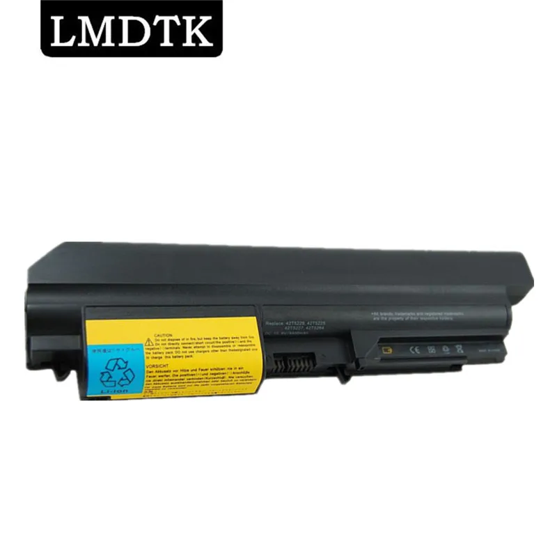 LMDTK  New 6 Cells Laptop Battery For Lenovo ThinkPad R61 T61 R61i R61e R400 T400 Series 14-Inch Wide