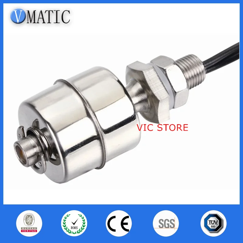 

Free Shipping VC1045-S Magnet On Off Ball Stainless Steel Balls Detection Sensor Water Level Float Switch