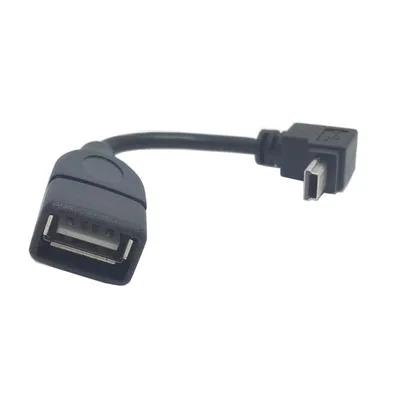 Mini USB Male to USB Female Converter Connector Transfer data Sync OTG Adapter for Car AUX MP3 MP4 Tablets Phones U-Disk