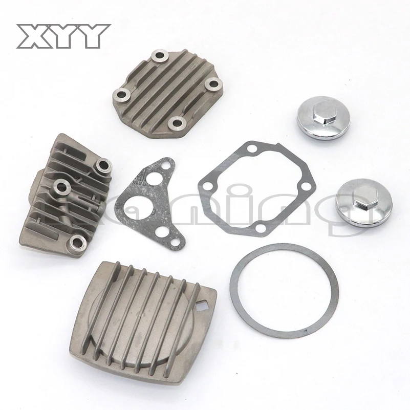 52mm Cylinder Head Kit for 110cc Engine Taotao Roketa Sunl ATV Dirt Bike Complete Cylinder Head Motorcycle Cylinder Head