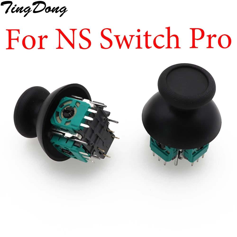 

1 sets ALPS 3D Analog Joystick Thumb Sticks Sensor Module Analog Mushroom Joystick Cap For Nintend Switch Pro NS Pro controller