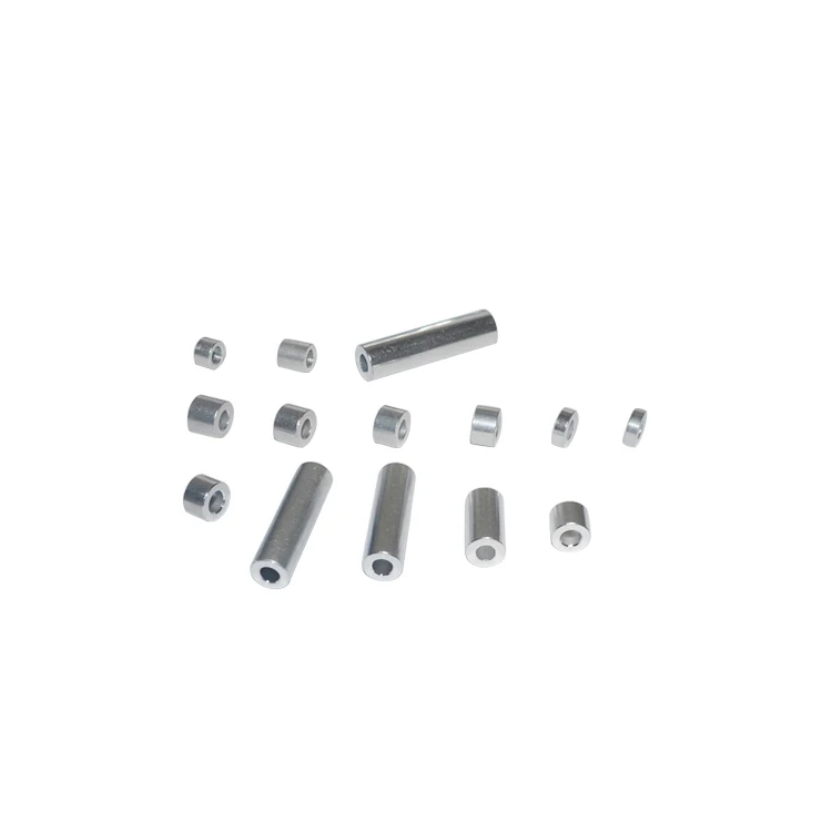 3D printer parts openbuilds isolation column bore 5.1mm diameter 8mm aluminum alloy flat gasket trap 1bag