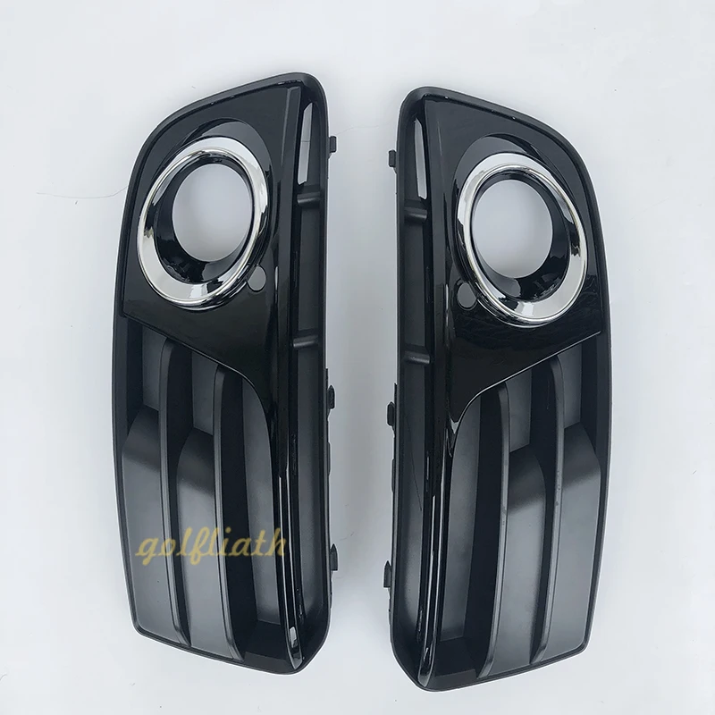 

Левая и правая боковая решетка нижнего бампера автомобиля, решетка противотуманных фар для Audi Q5 (8R) MK1 2012/2013-2016 Facelift, автомобильный Стайлинг