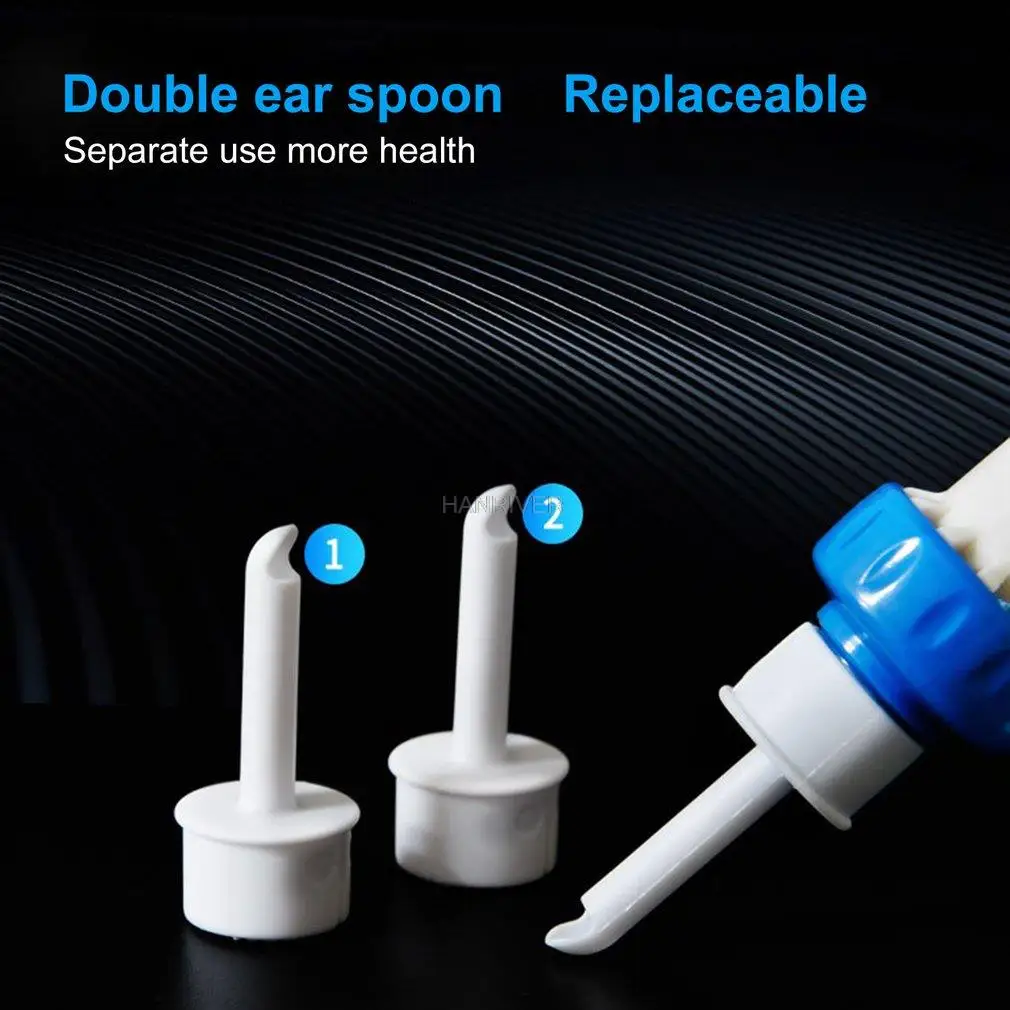 Electric suction earwax earpick useful suction product for big kids electric ear pick ear cleaner double ear spoon