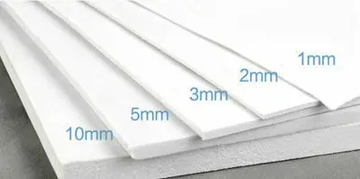 Schwarze und Weiße EVA-Schaumstoffplatten, Bastel-EVA-Blätter, Leicht zu Schneiden, Stanzbare Platten, Handgemachtes Patelay-Material